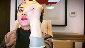 ever felt medical gloves sliding smooth in asmr nurse play?