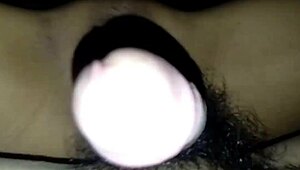 gorgeous shaved teen pussy pounded doggystyle till creampie orgasm
