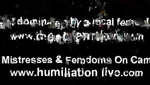 we laugh at your tiniest dick ever in this brutal sph humiliation