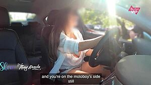 i go naughty no panties asking stranger for hot help