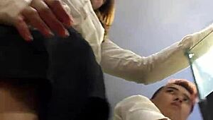 Asian Skirt Tease Upskirt