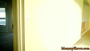 teen beauty, lick your dyke stepmom's pussy until she cums hard now