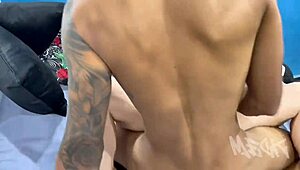 Uncle Surprises With Hot Bareback Threesome At Home