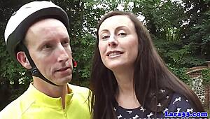 English Milf In Stockings Gets Arse Pounded By Pickup Bloke In Mirror