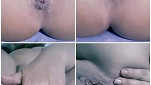 Mireladelicia's Steamy Compilation: Striptease, Masturbation, Squirting Dildo Action