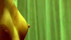 Mistress in pantyhose humps and fingers bound slave relentlessly