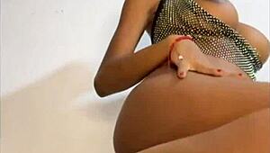 wanna see this fat latina puta shake her narrow black ass while fucked?