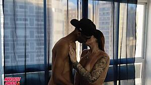 Rabuda latina gives tight asshole to monster cock pounding her big ass deep and hard