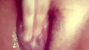 check out my small foreskin dick compilation jerking off while neighbor cums hard on her tasty pussy and tits part 2