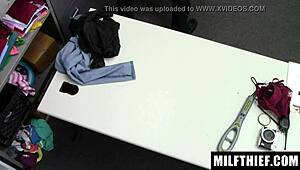 i catch hot milf lisey sweet stealing lingerie then fuck her hard