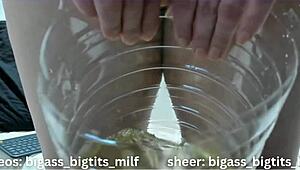 wanna see this fat juicy latina milf pee all over while spreading her wet pussy?