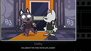 Beat Banger EP1 Cathy Kitty Furry Deepthroat Huge Cock