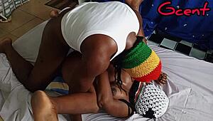 Lagos babe screams as bbc rips tight pussy missionary style hard