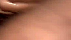 Chubby Bitch Gulps Daddy's Fat Cock Cum