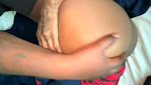 ebony face slammed by massive bbc in pov