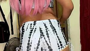 Transexual Caliente Senos Ricos Crossdressing Temptation