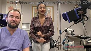 hey miss mars, ready to be our electrical e-stim guinea pig in this gyno exam?