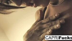 capri craves slurping those throbbing big cocks??