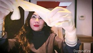 ever felt medical gloves sliding smooth in asmr nurse play?