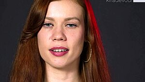 Russian Goddess Stares While Giving JOI Instructions