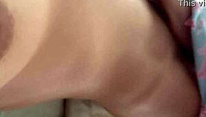 Rossmexicana Masturbates Intensely with Dildo While Watching Hot Porn