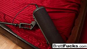 Blonde and brunette lesbian lovers share steamy nude soapy passion