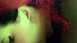 pov homemade shemale redhead deepthroats cock swallows asian cum
