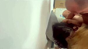 latina plays russian roulette with creampie risk