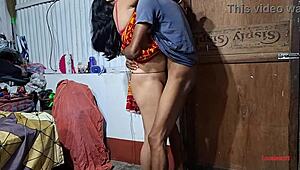 wanna see young bengali maid get bent over fucked hard by big cock during cleaning