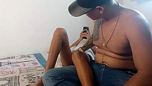 visiting my college roommate to surprise her tight pussy with my cock 😈👅