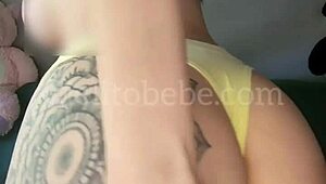 Neighbor stares as I touch myself on the beach real peek