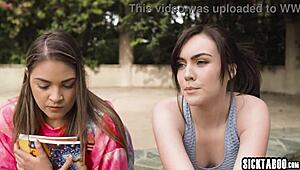 Big Ass Latina Student Gizelle Hooks Up with Freya