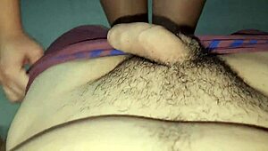My student's juicy round latina ass gets fucked deep in taboo creampie closeup