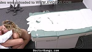 getting up close with this shy blonde teen nurse patient for some intimate licking action doctorbangs 👅😏