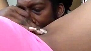watch this mature wife suck hairy pussy up close till she squirts hard