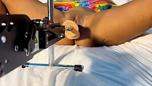 Can this shemale ravage that horny latina slut?