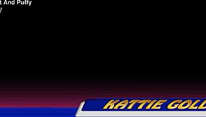 Oh man, my wet redhead pussy throbs with blue vibrator fingering close-up...