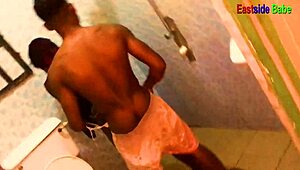 Dude, that hotel cleaning lady milf with fat tits got hardcore fucked bent over doggystyle by customers' monster black cock deepthroat creampie