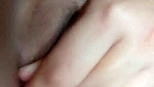 Curvy Latina Masturbates Juicy Pussy with Remote Vibrator in Bedroom