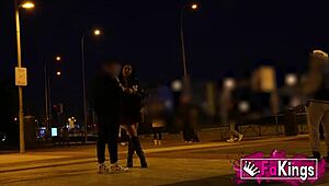 amanda luxor hunts young dude for desperate outdoor fuck, ready?