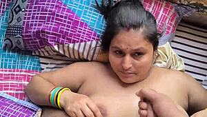 chubby asian housewife deepthroats monster cock till cum floods her lipstick mouth