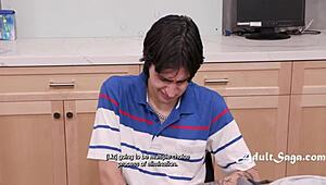 exams pass but LIV REVAMPED's CURLY ASS is pure DIVINE for ELIAS CASH's cash fuck