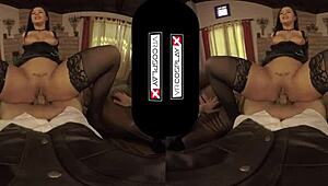 hot sorcerer katrina jade rides cock pov in vr cosplay parody fuck