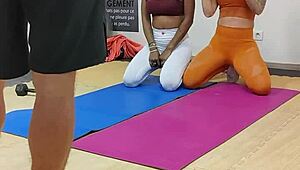 trapping the sport coach for unexpected sweaty session