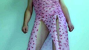 wanna see me crossdress and stroke my cock?