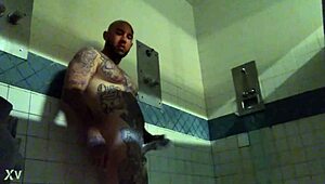Prison Solo Wet Masturbation Big Cock Cumshot Tattoos