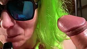 he felt the spark and covered her in cum