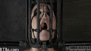 Hotty's ass cheeks burn red from that senseless caning punishment, screaming for more pain!