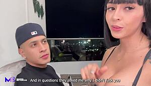 petite colombian model luna vitaler fucks photographer max betancur riding big cock