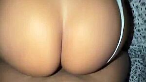 Fucked beautiful lightskin babe doggystyle anal big ass shaking wet pussy orgasm